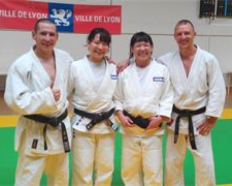 Stage Judo avec des championnes Japonaises